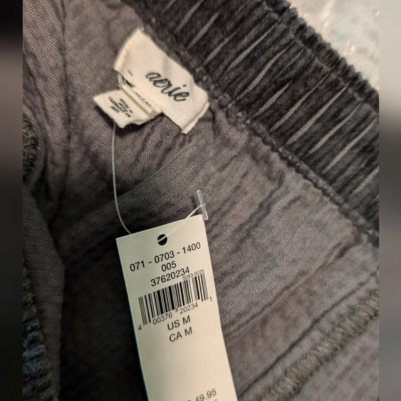 NWT Aerie corduroy gray Micro mini skirt size M medium - Picture 5 of 7